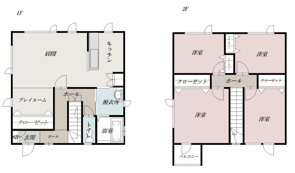 永山６－２２借家zzz間取図