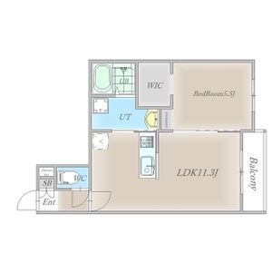 ＨＡＲＵＳＡＫＵ豊岡305間取図