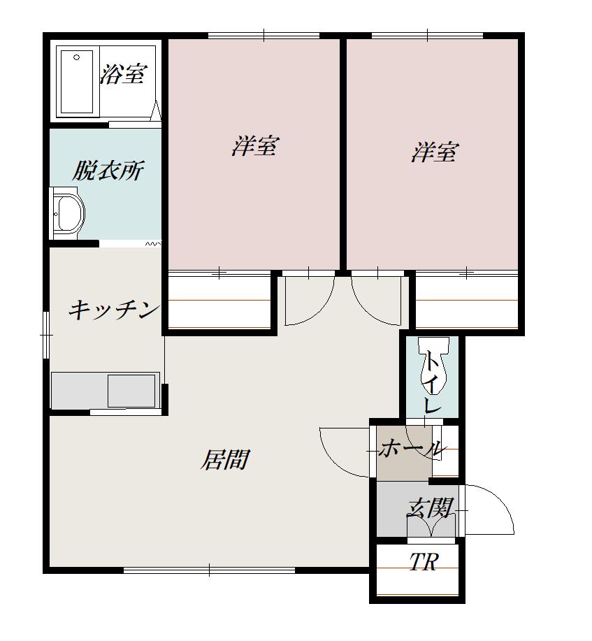Royal・Familia B棟103間取図