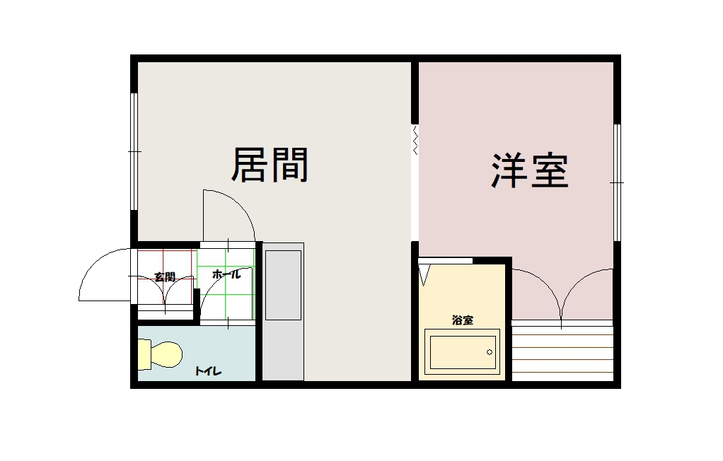 コーポサイエンC間取図