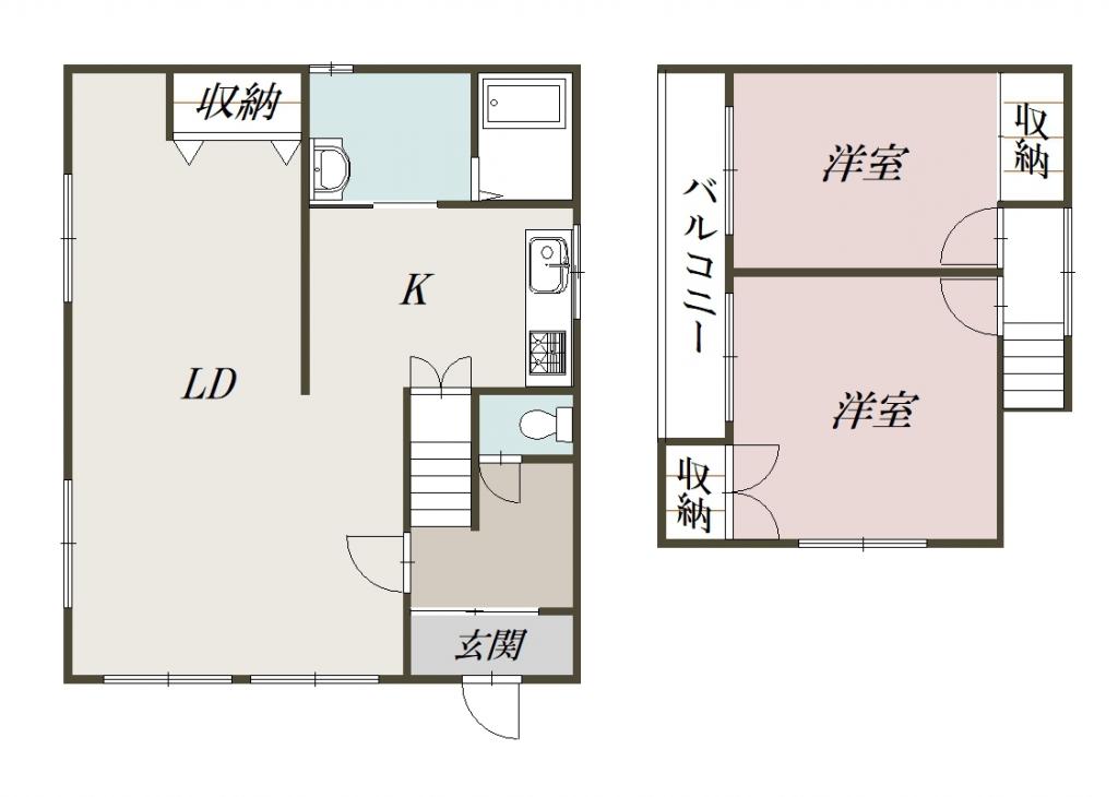 春光４－８戸建zzz間取図