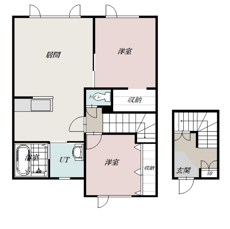 Ｘｅｎｉａｌ202間取図