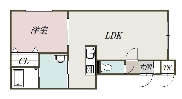 ベリーズⅡ102間取図