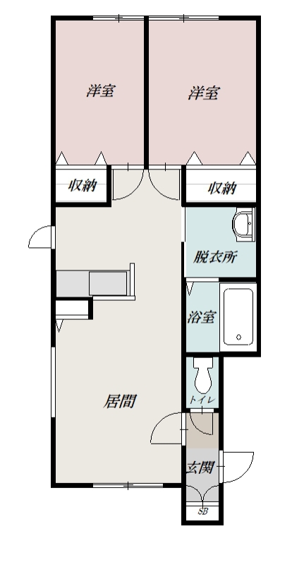 ＮＥＸＴ－Ｓ２101間取図